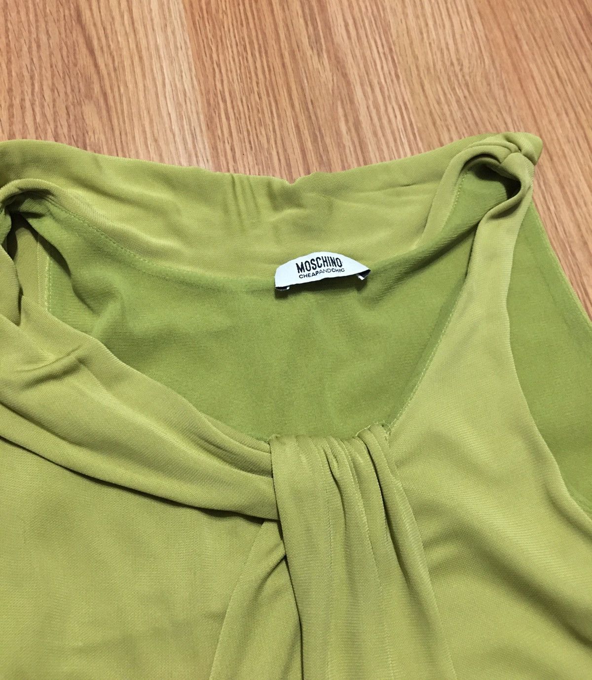 Moschino MOSCHINO Green Cocktail Dress Women’s Designer Size IT 42 Size M / US 6-8 / IT 42-44 - 6 Thumbnail