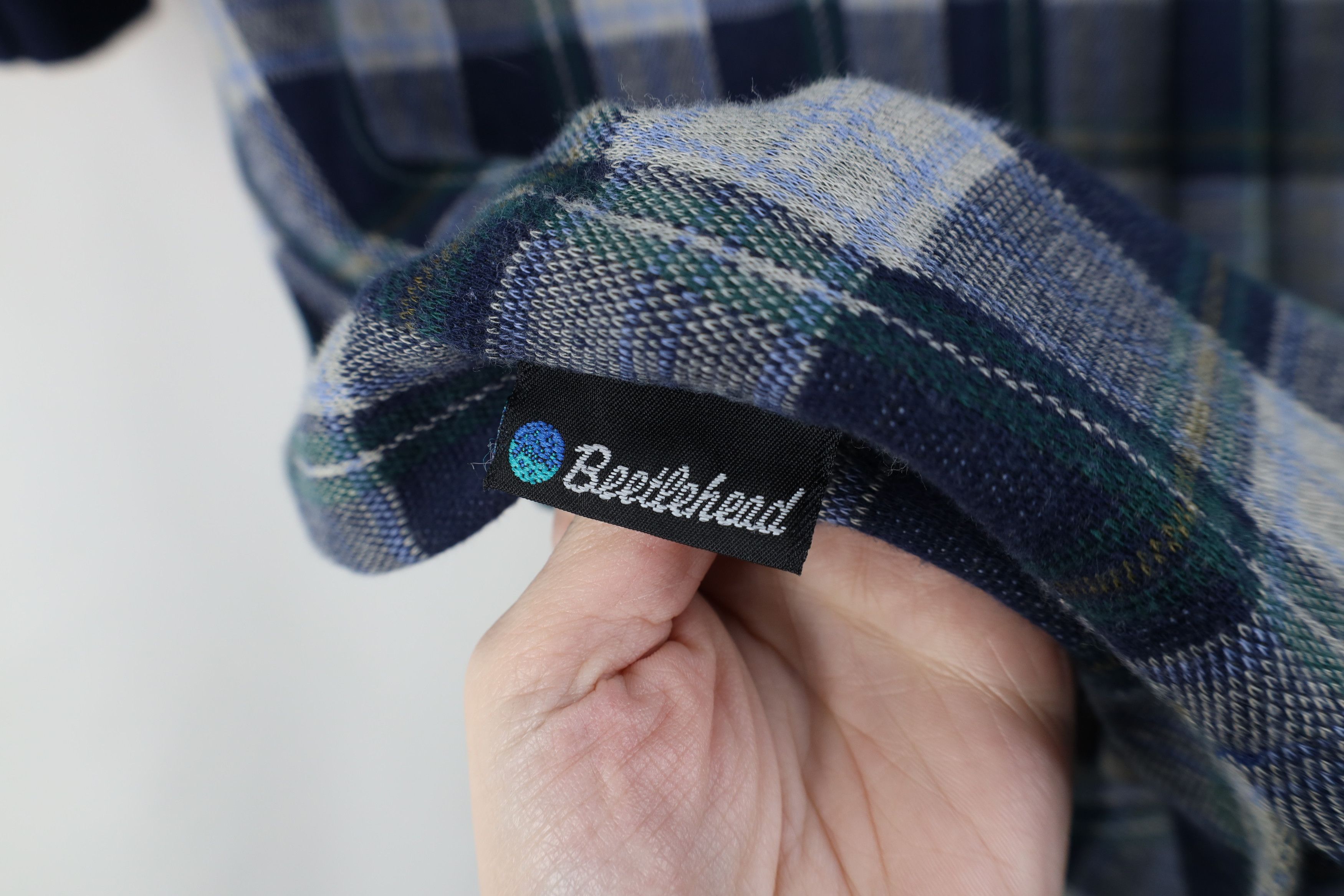 Vintage Vintage 90s Streetwear Cotton Knit Golf Polo Shirt Plaid USA Size US M / EU 48-50 / 2 - 4 Thumbnail