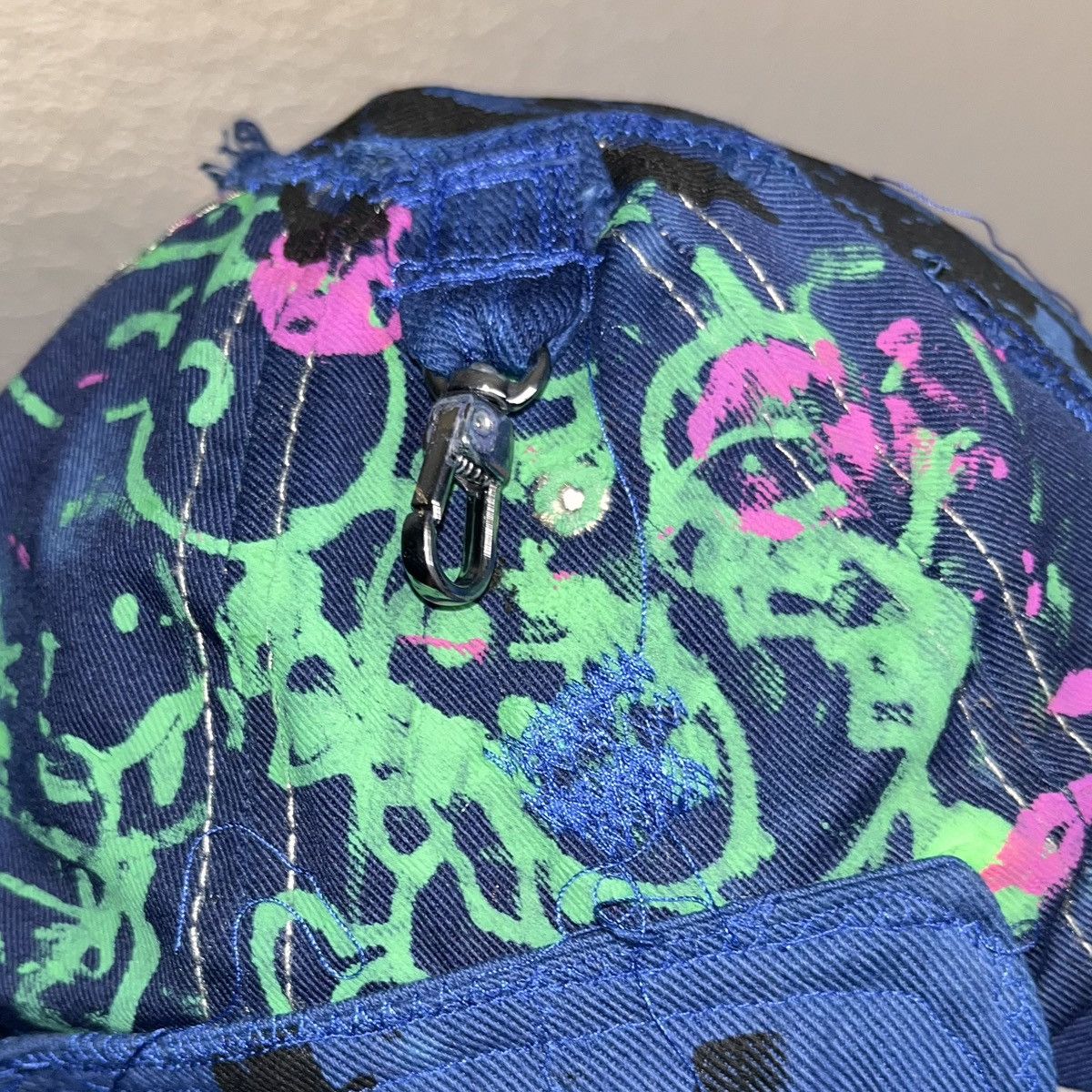 Designer Basedbich 1of1 denim safari inspired hat Size ONE SIZE - 15 Thumbnail