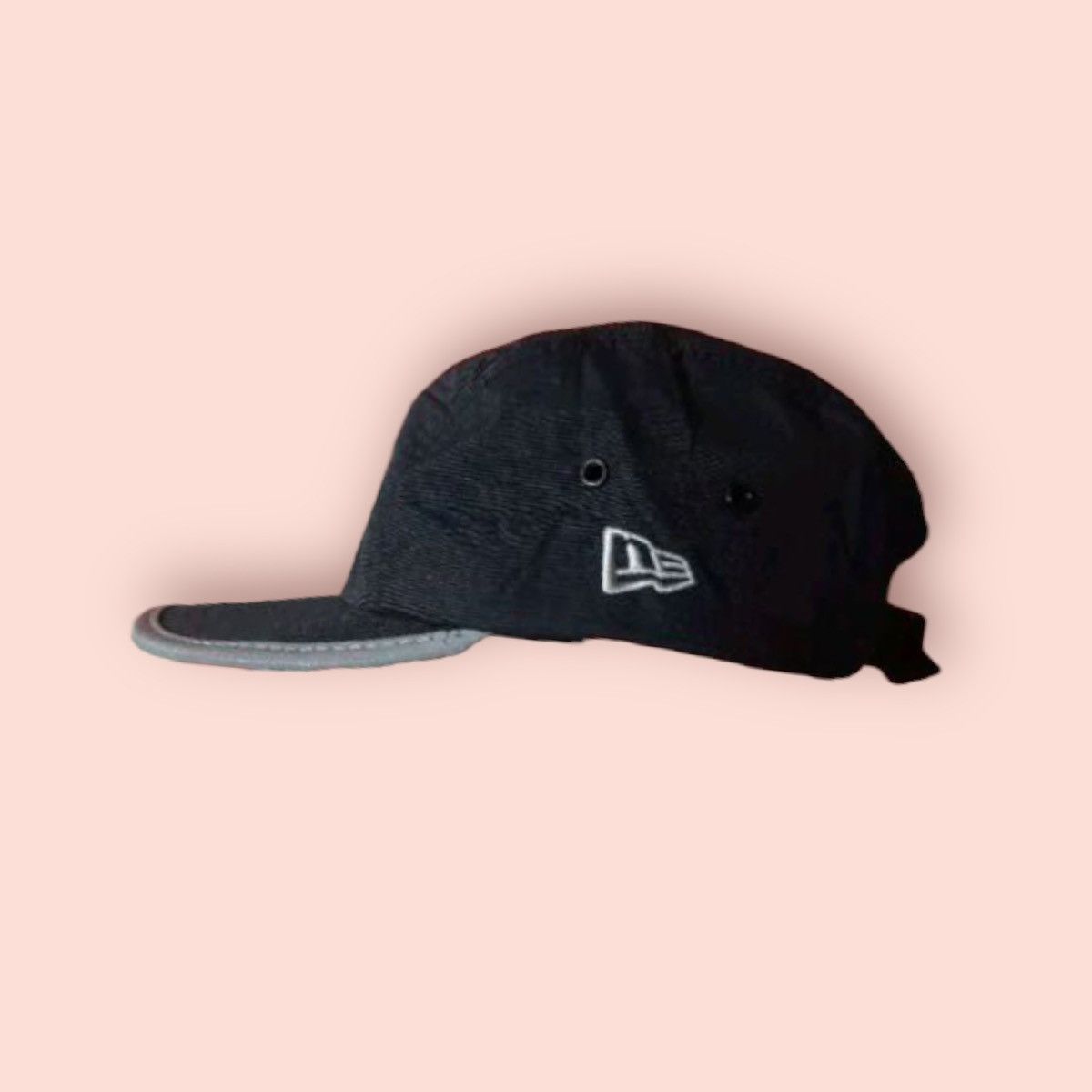 Japanese Brand RARE NEW ERA SPORTS SMALL LOGO NYLON STRAPBACK CAP Size ONE SIZE - 3 Thumbnail