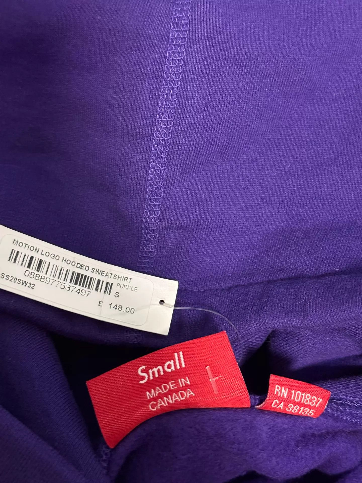 Supreme Supreme 2020 Phantom Box Motion Hoodie New w/ Tags S M Size US M / EU 48-50 / 2 - 3 Thumbnail