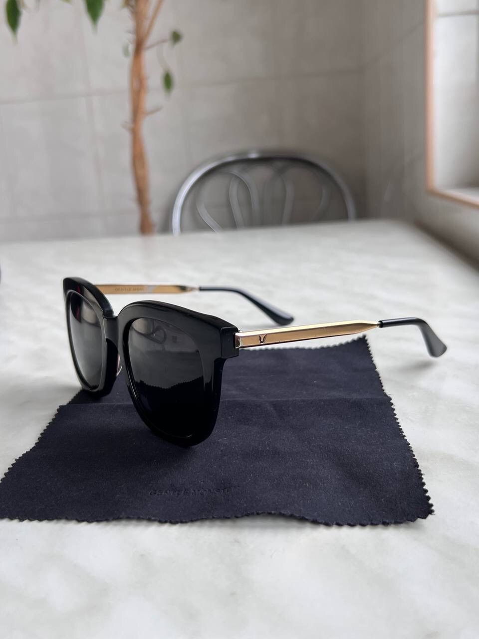 Gentle Monster Vintage Gentle Monster Absente Black Lenses Sunglasses Y2K Size ONE SIZE - 6 Thumbnail