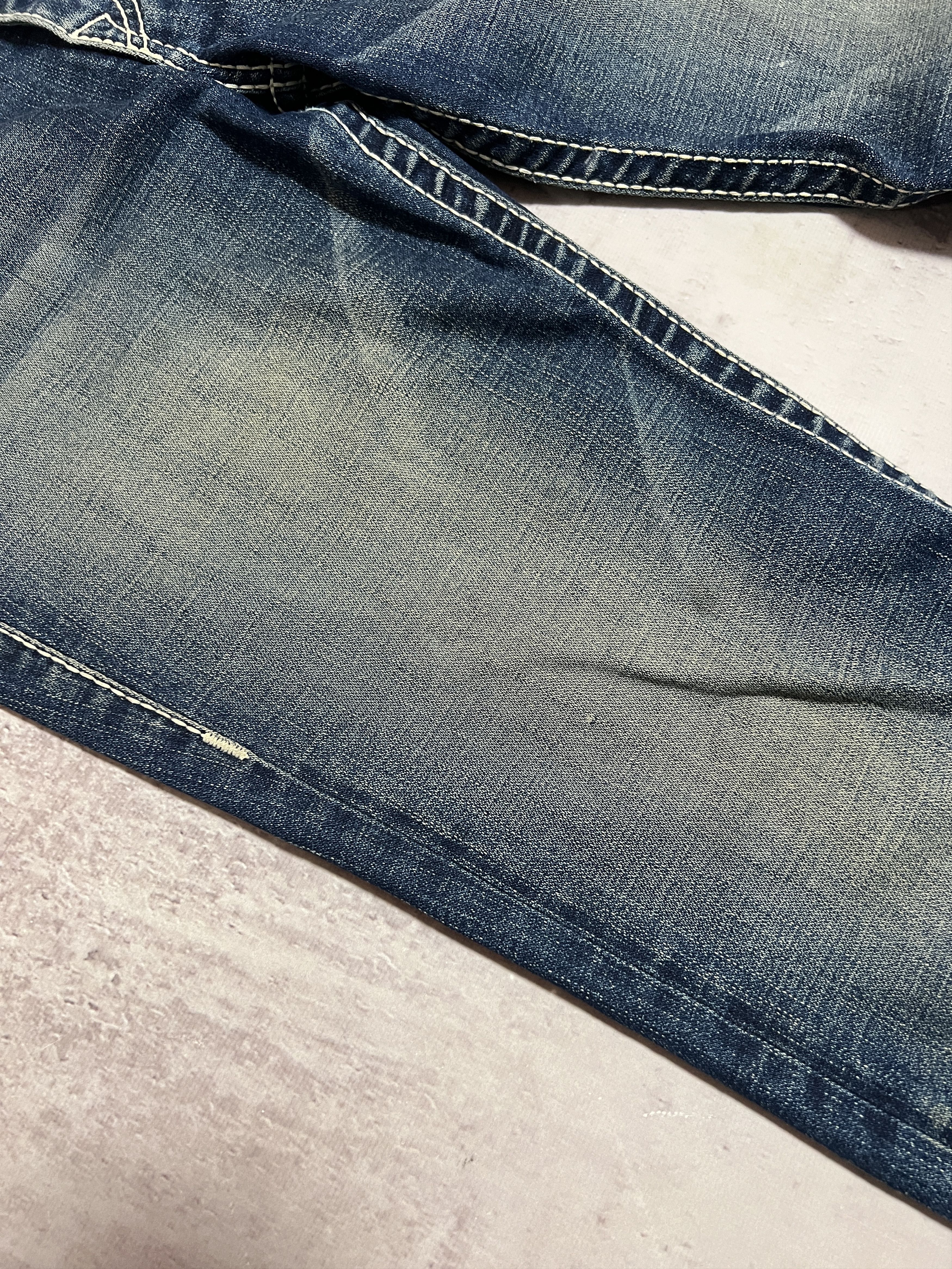 True Religion Vintage True religion Y2K Rainbow Gina denim jeans Size 31" - 19 Thumbnail