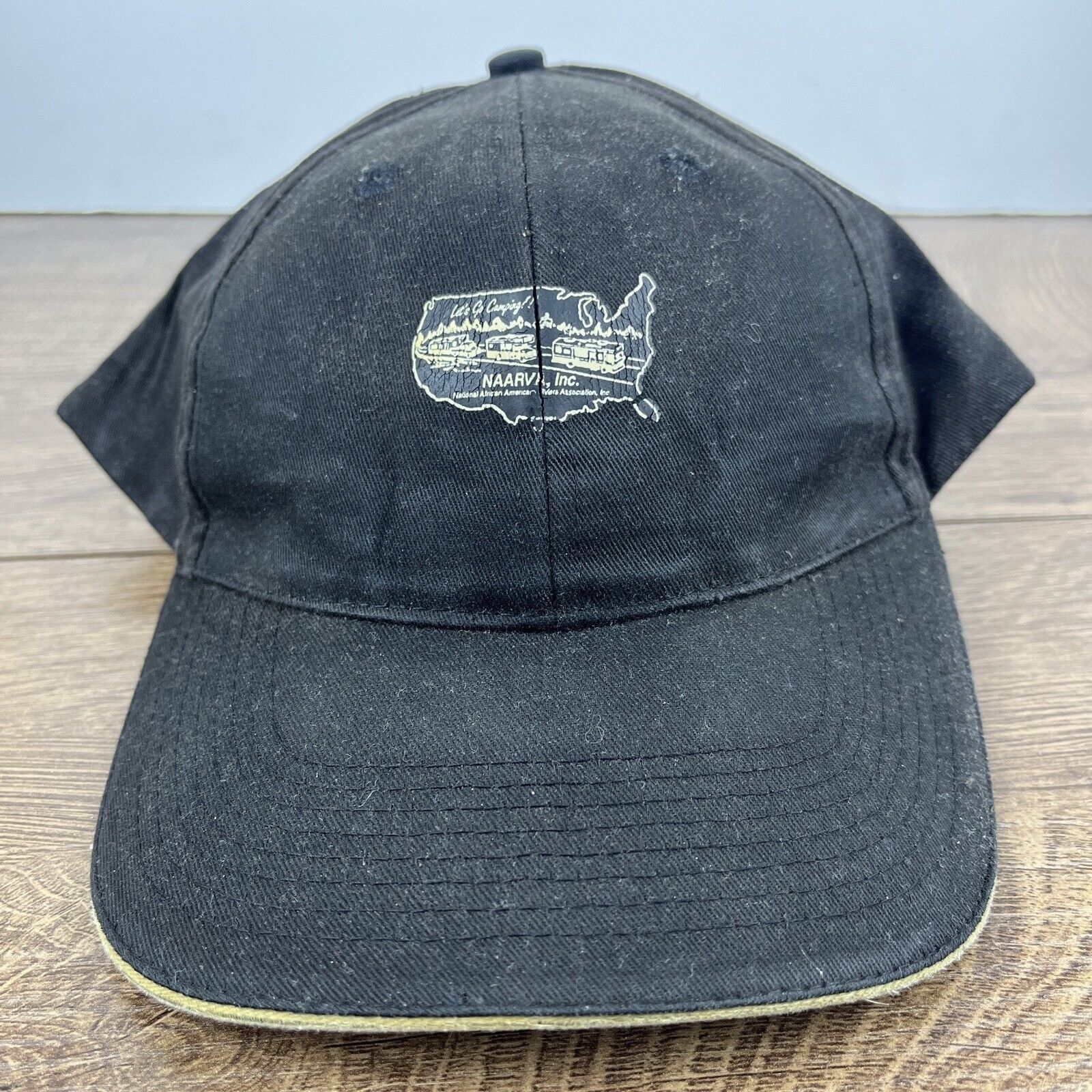 Other NAARVA Camping Hat Black Hat Adjustable Adult Size Hat Black Size ONE SIZE - 4 Thumbnail