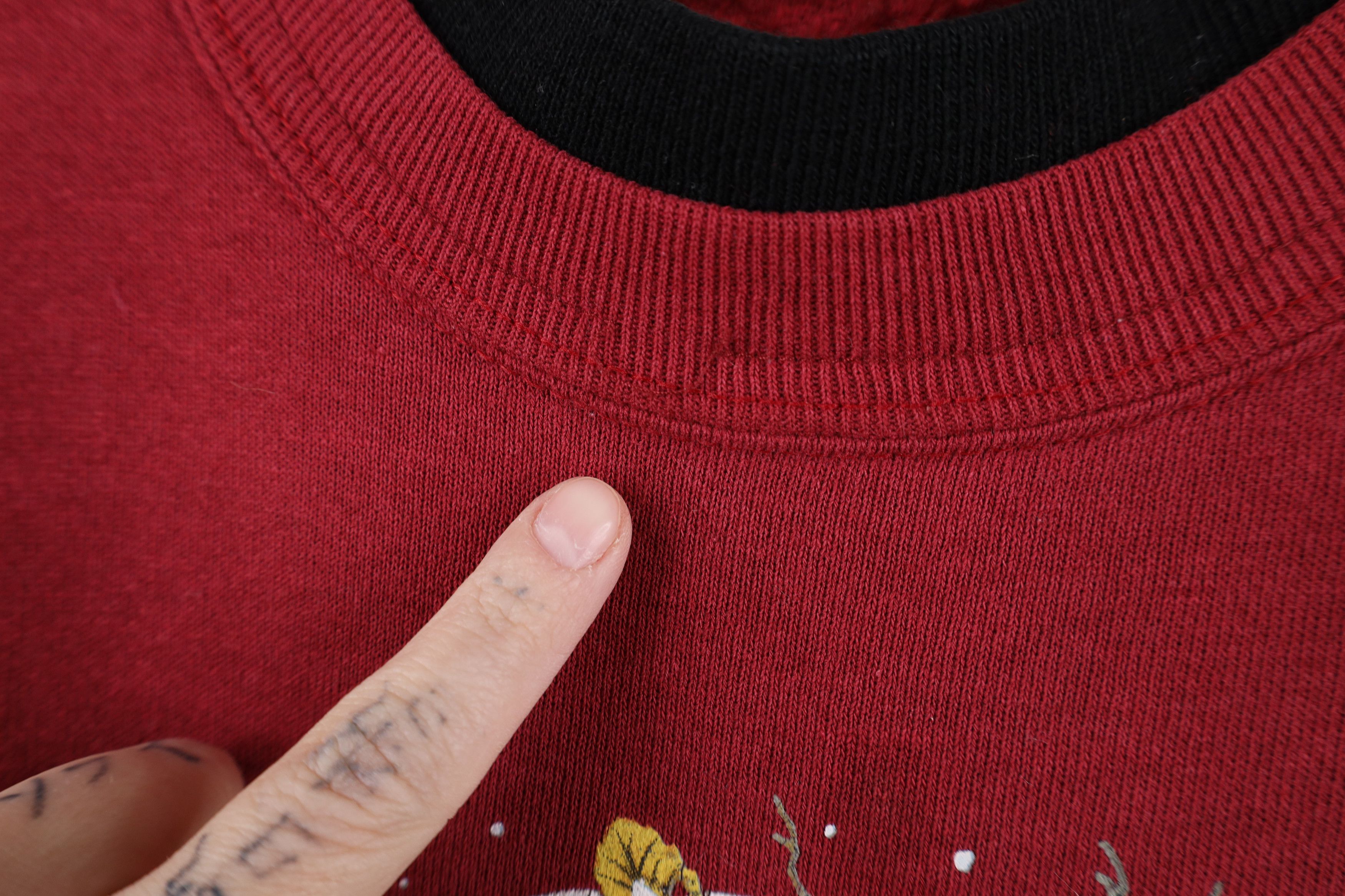Vintage Vintage 90s Streetwear Nature Snow Birds Sweatshirt USA Size XL / US 12-14 / IT 48-50 - 6 Thumbnail