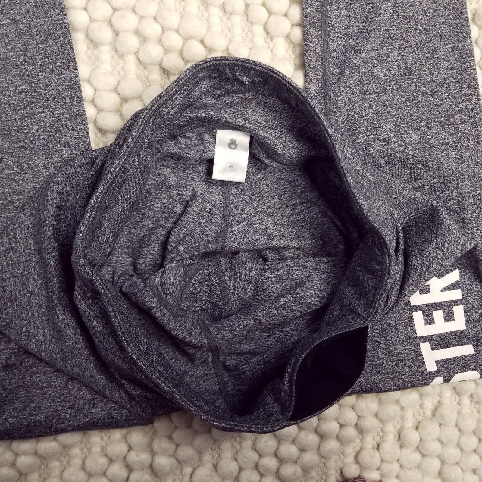 Spiritual Gangster Spiritual Gangster Collegiate Practice Legging Gray Sz S Size 27" / US 4 / IT 40 - 5 Thumbnail