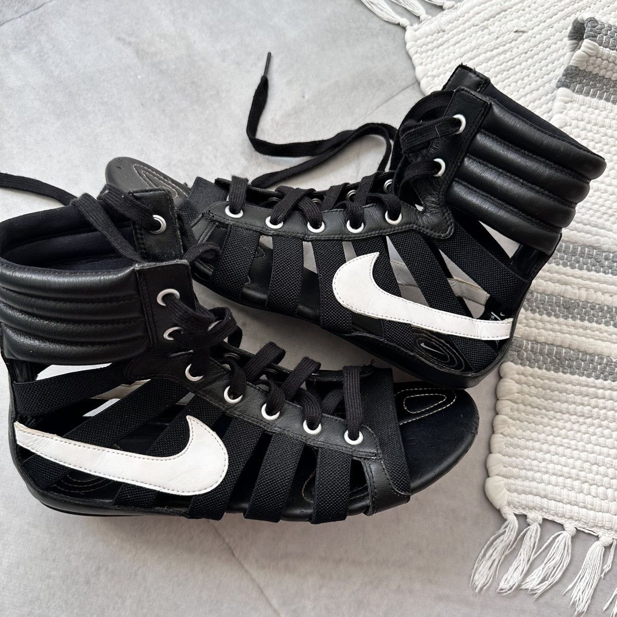RARE Nike Gladiator Vintage Ballet Flats Lace Up Sandals