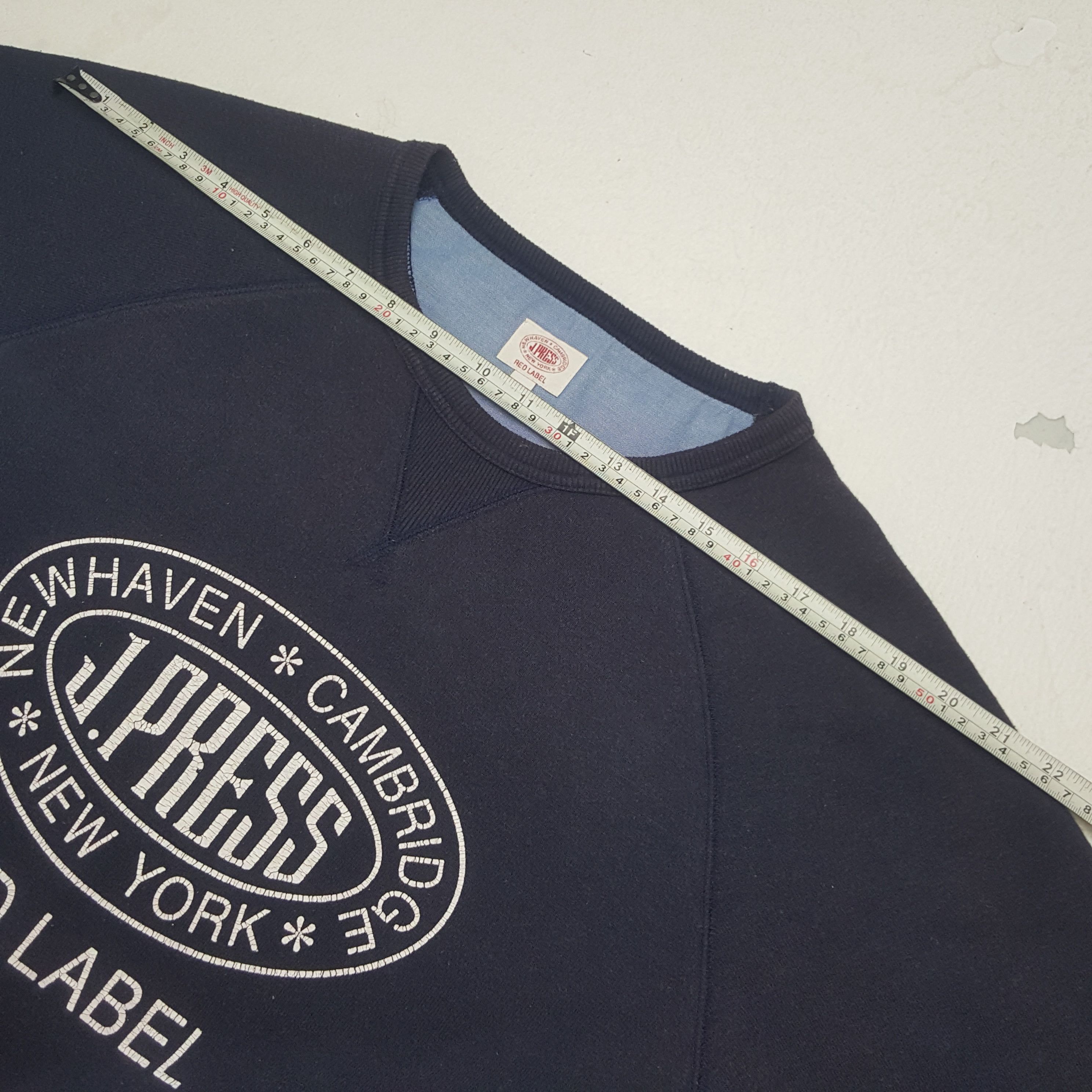J. Press × Japanese Brand × Vintage Vintage J. Press Red Label Japanese Brand Sweatshirt Size US M / EU 48-50 / 2 - 5 Thumbnail
