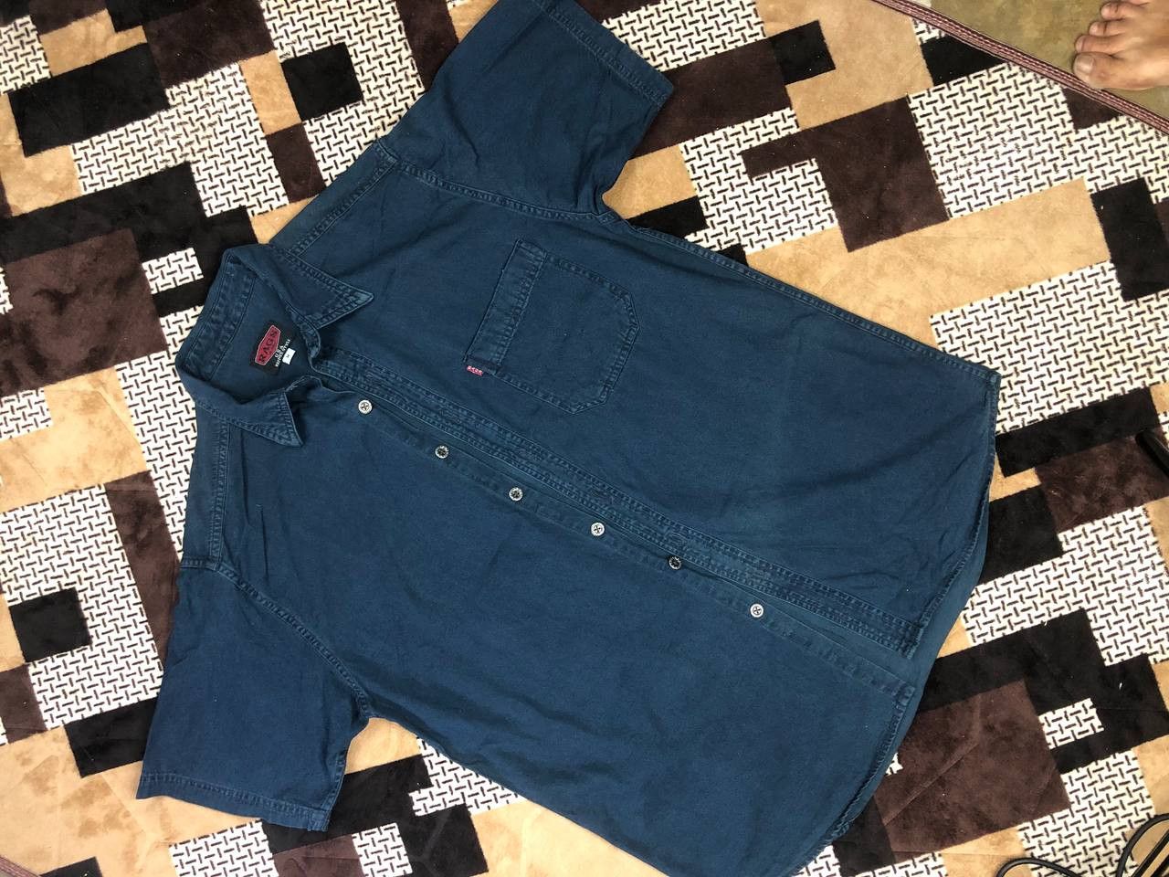 Rag & Bone Rags Navy Blue Shirt Size US M / EU 48-50 / 2 - 7 Thumbnail