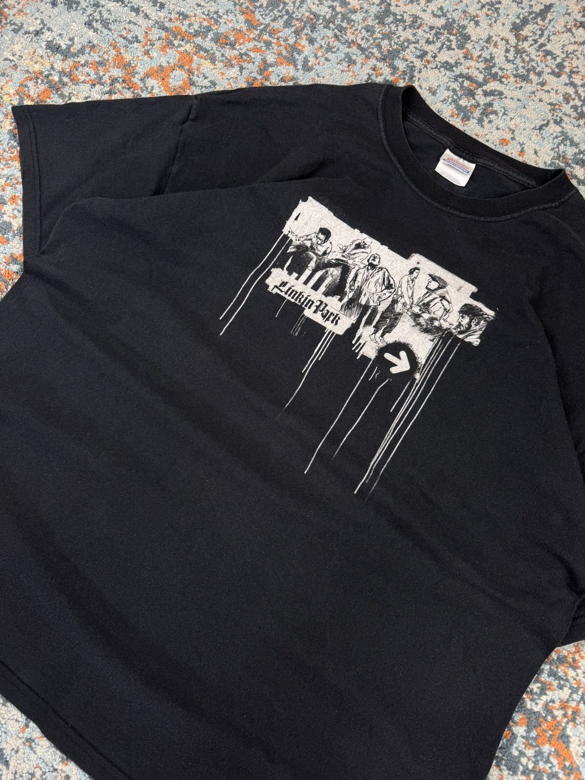 Band Tees Vintage 2000s Linkin Park graphic band tee numetal rare Size US XXL / EU 58 / 5 - 3 Thumbnail