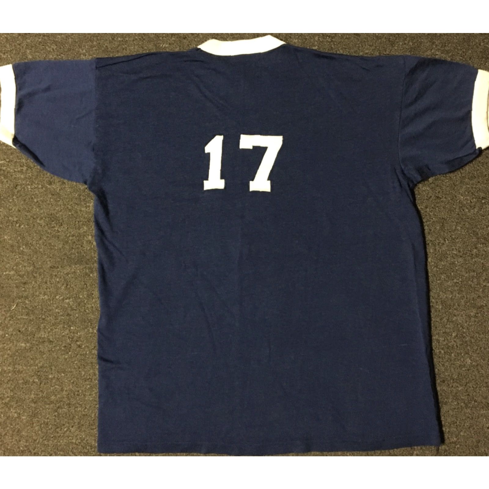 Russell Athletic Vtg Russell Athletic Jersey T-Shirt M Men Navy Blue 50s 60s 70s 80s 90s USA Military Academy Valley Forge Size US M / EU 48-50 / 2 - 2 Thumbnail