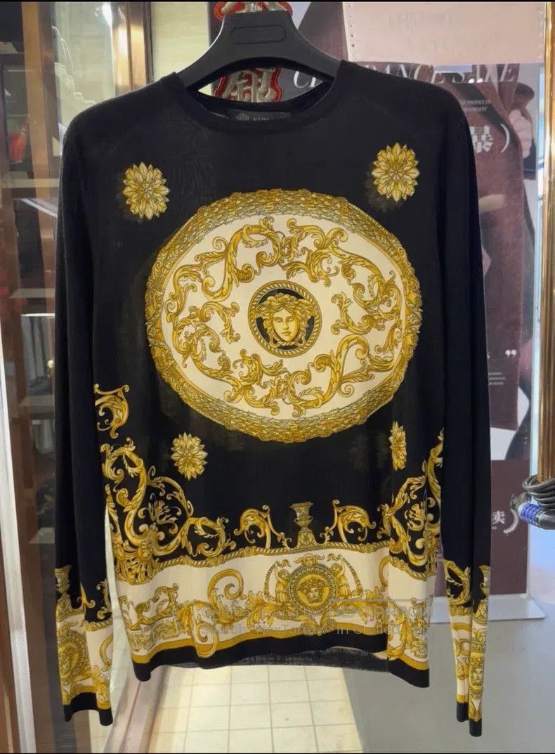 Versace Versace Medusa long-sleeved T-shirt Size US M / EU 48-50 / 2 - 1 Thumbnail
