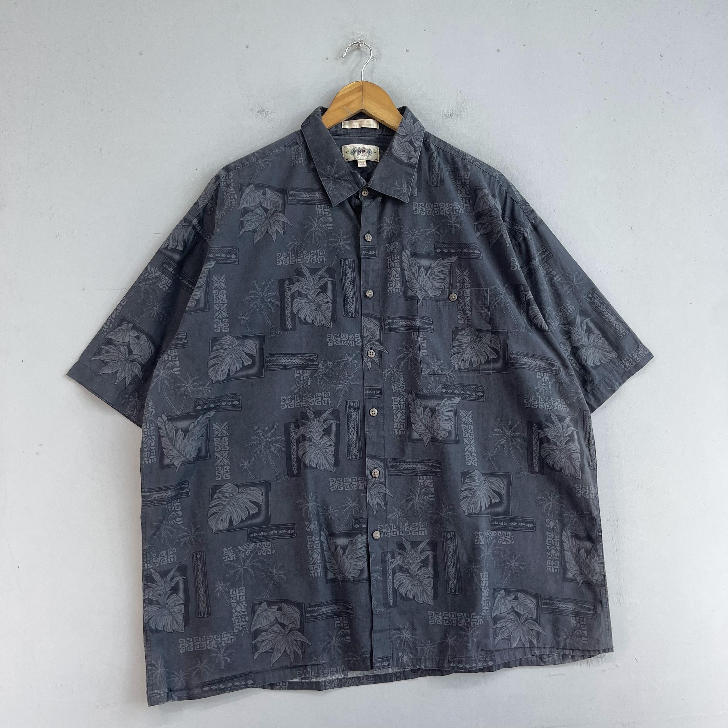 Batik Bay × Vintage Vintage Aloha Tropical Forest Floral Motive Button Up Shirt Size US XXL / EU 58 / 5 - 4 Thumbnail