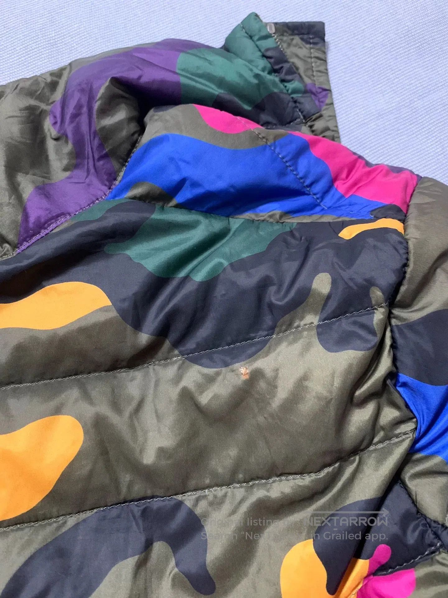 Valentino Valentino Camouflage Reversible Down Jacket. Size US S / EU 44-46 / 1 - 9 Thumbnail