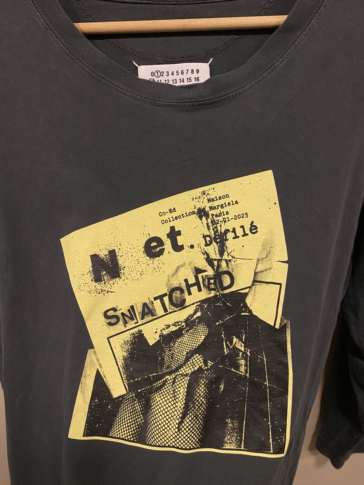 Maison Margiela Maison Margiela Snatched Long sleeve tee Size US S / EU 44-46 / 1 - 8 Thumbnail