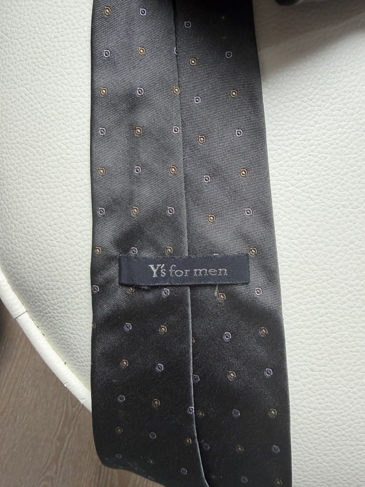 Yohji Yamamoto Yohji Yamamoto Y’s Color Dots Stitch Tie mojos13 Size ONE SIZE - 3 Thumbnail