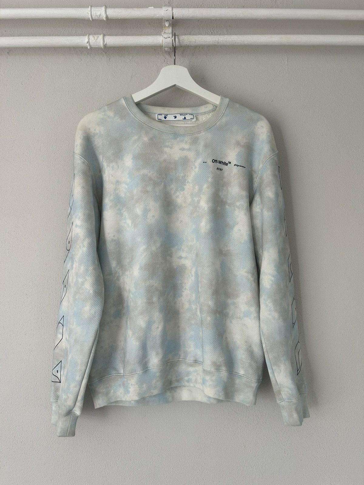 Off-White SS2020 Tie Dye Sweatshirt Size US M / EU 48-50 / 2 - 4 Thumbnail