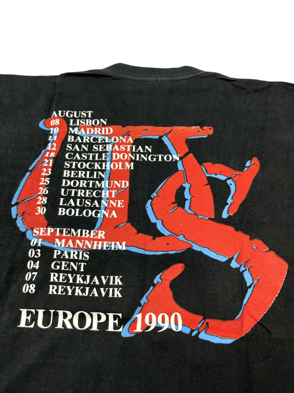 Band Tees × Vintage Vintage Whitesnake 1990 Europe Tour T-shirt Rock Metal Band Size US XL / EU 56 / 4 - 8 Thumbnail