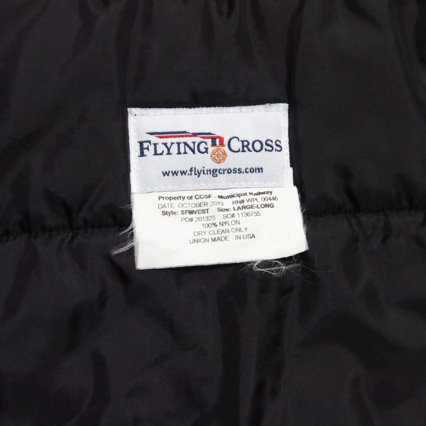 Vintage VINTAGE Muni San Francisco Patch Quilted Puffer Vest L Brown Mens Vest Size US L / EU 52-54 / 3 - 4 Thumbnail
