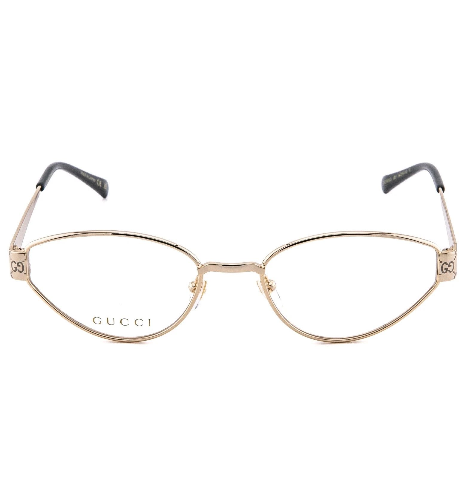 Gucci GUCCI GG1853O 1853 Gold Monogram Optical Eyeglasses 001 Size ONE SIZE - 4 Thumbnail
