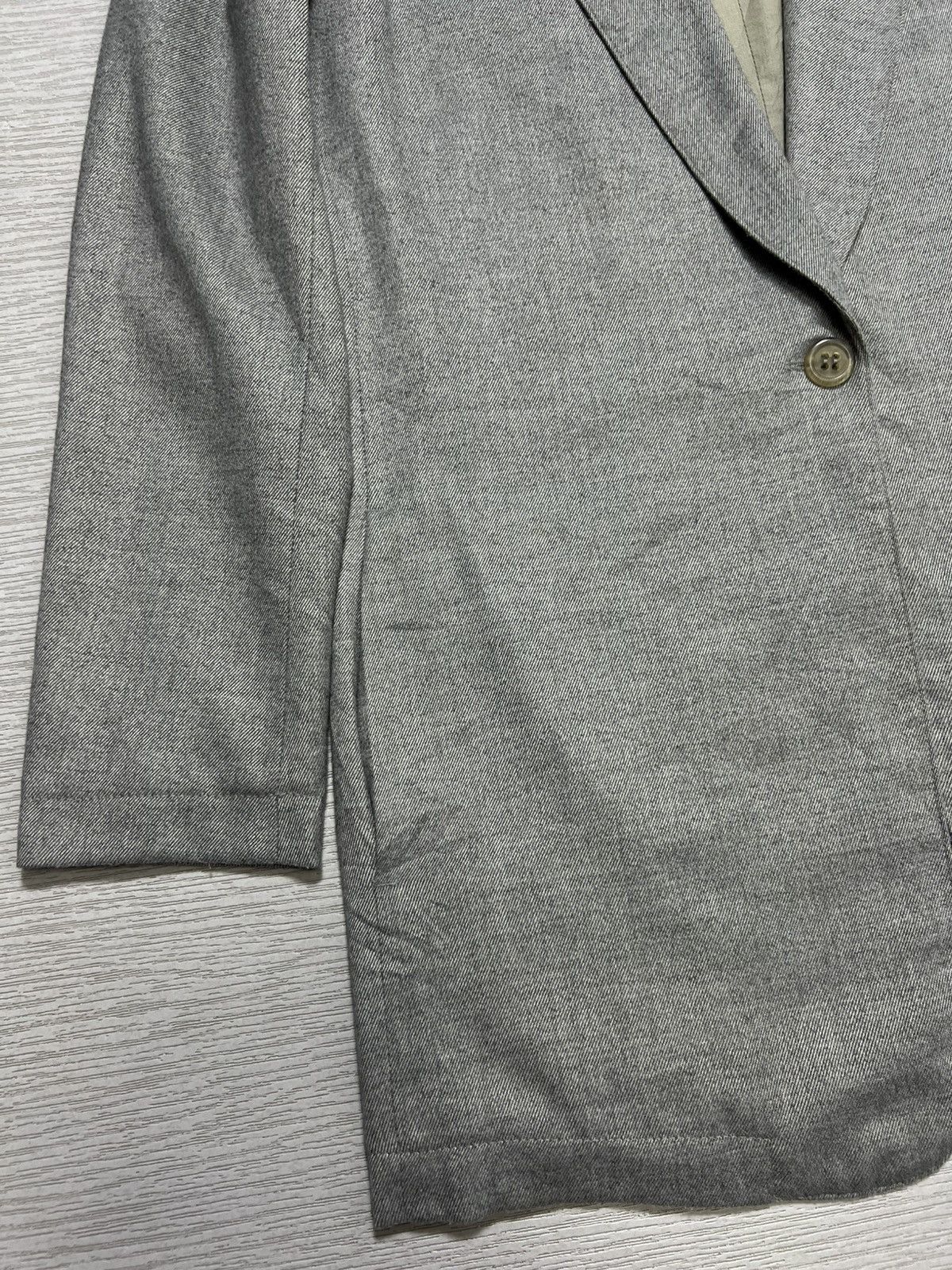 MM6 Maison Margiela - MM6 - Linen Effect Long Blazer Size S / US 4 / IT 40 - 10 Thumbnail