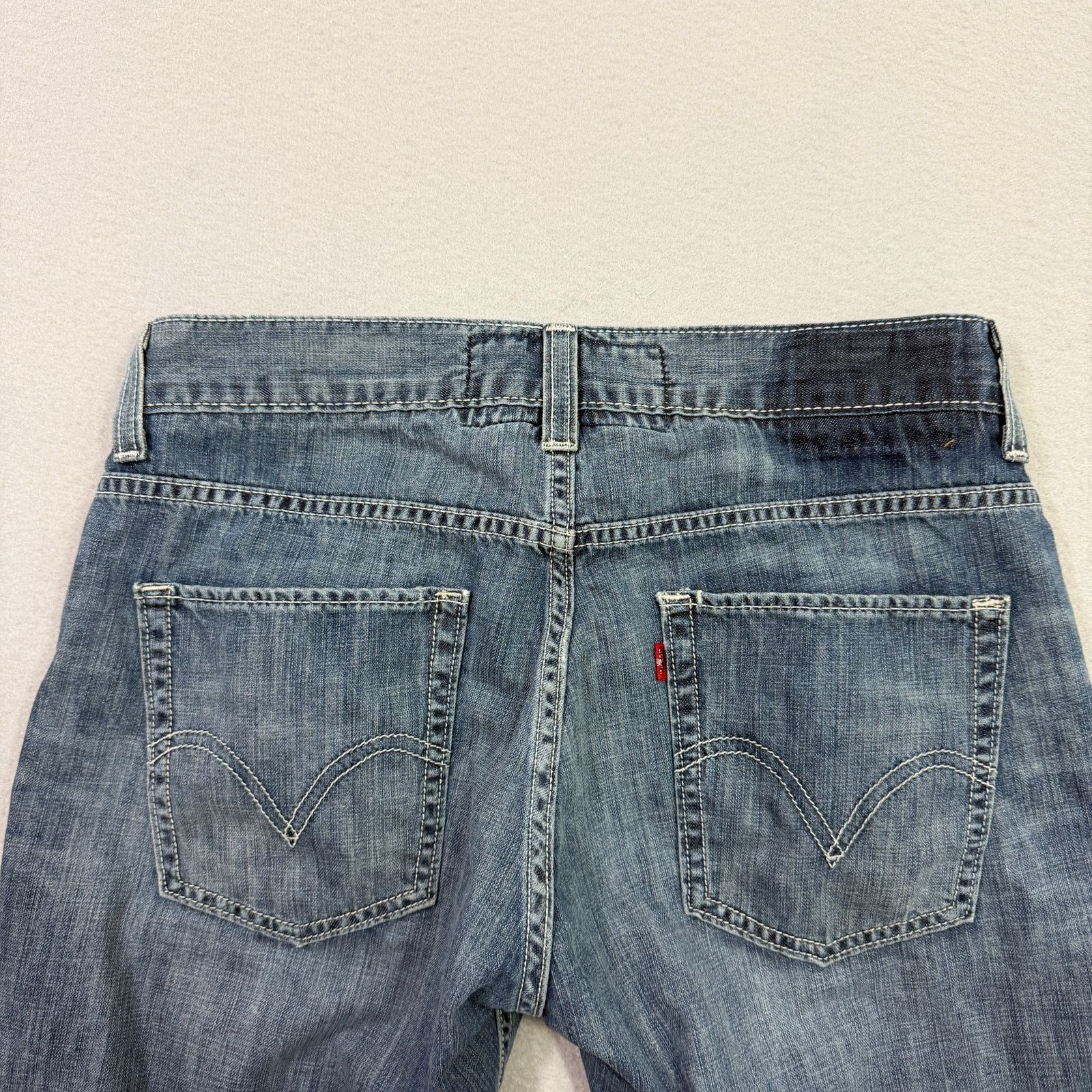 Levi's Vintage Levis 511 Jean Shorts Mens 33 Blue 11" Inseam Skinny Size US 33 - 6 Thumbnail