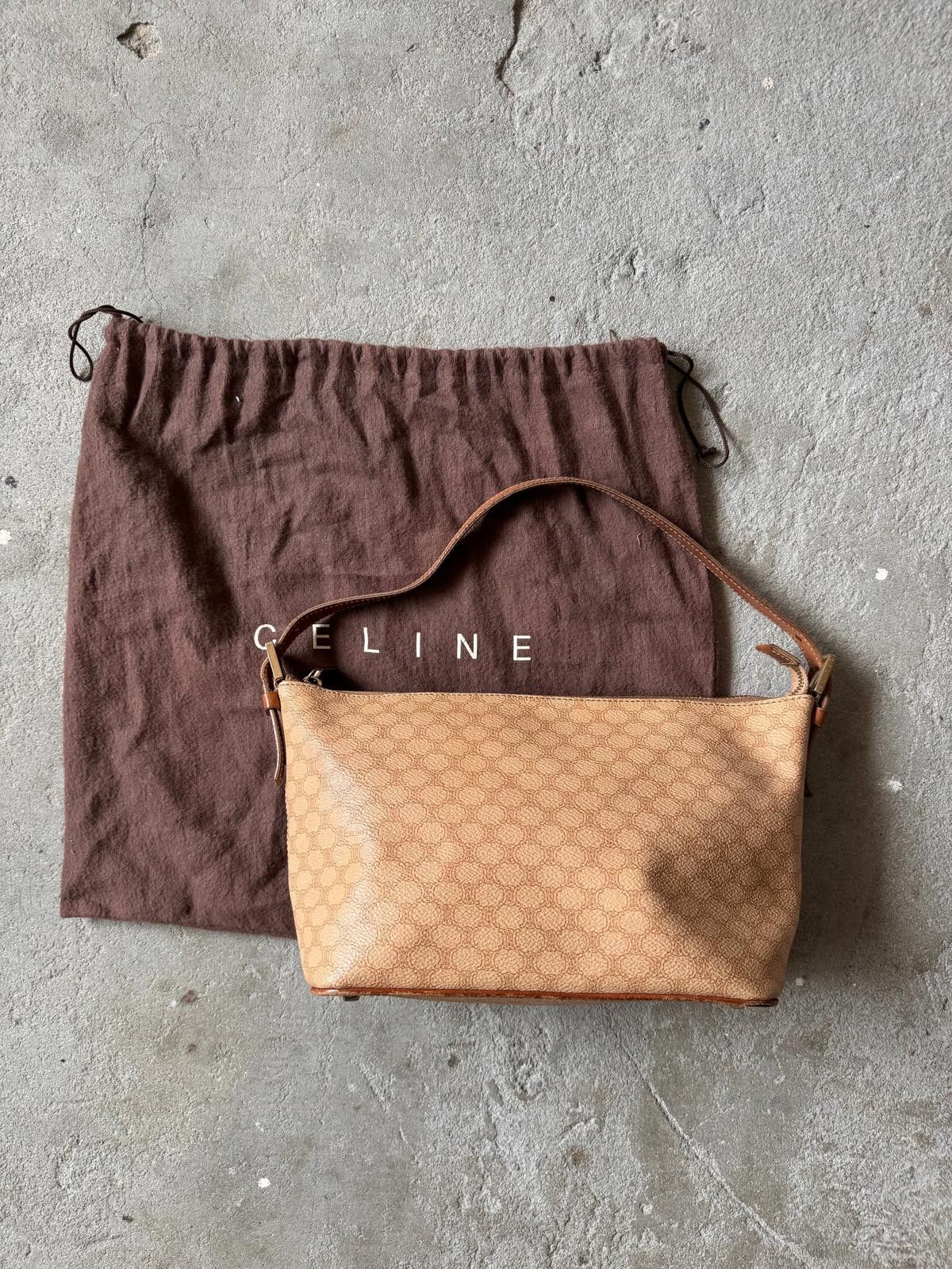 Celine Celine Macadam Shoulder Bag Beige Size ONE SIZE - 1 Thumbnail