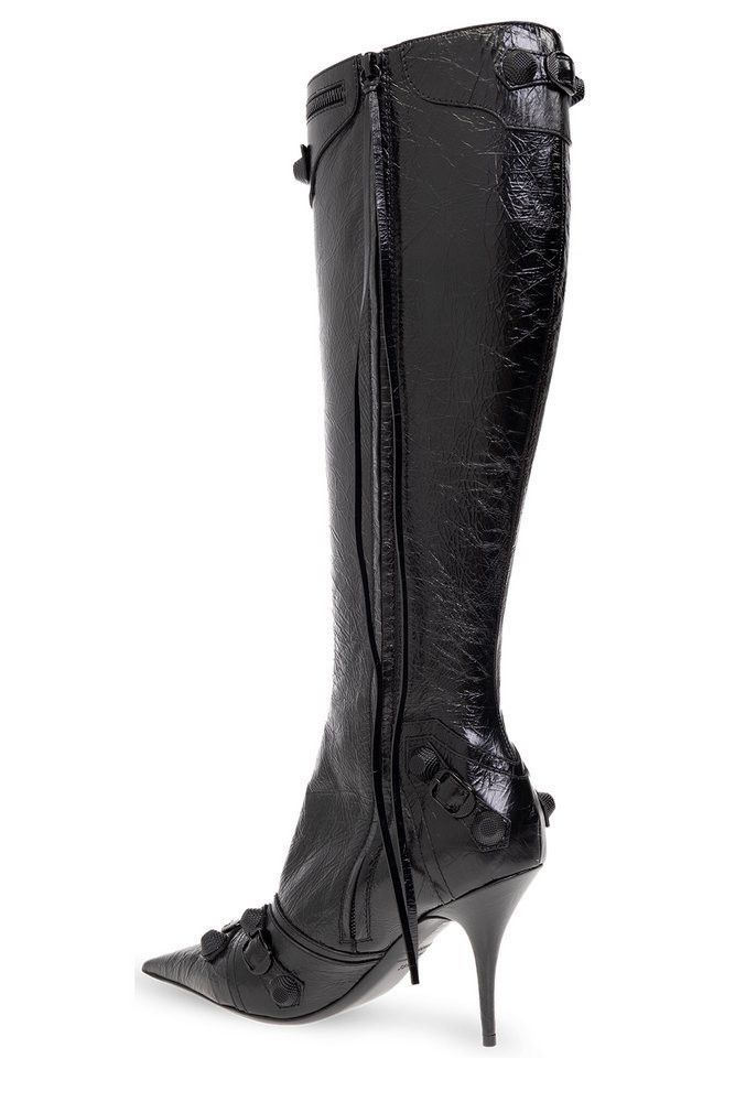 Balenciaga o1w1db10625 Cagole 90mm Boots in Black Size US 6 / IT 36 - 3 Thumbnail