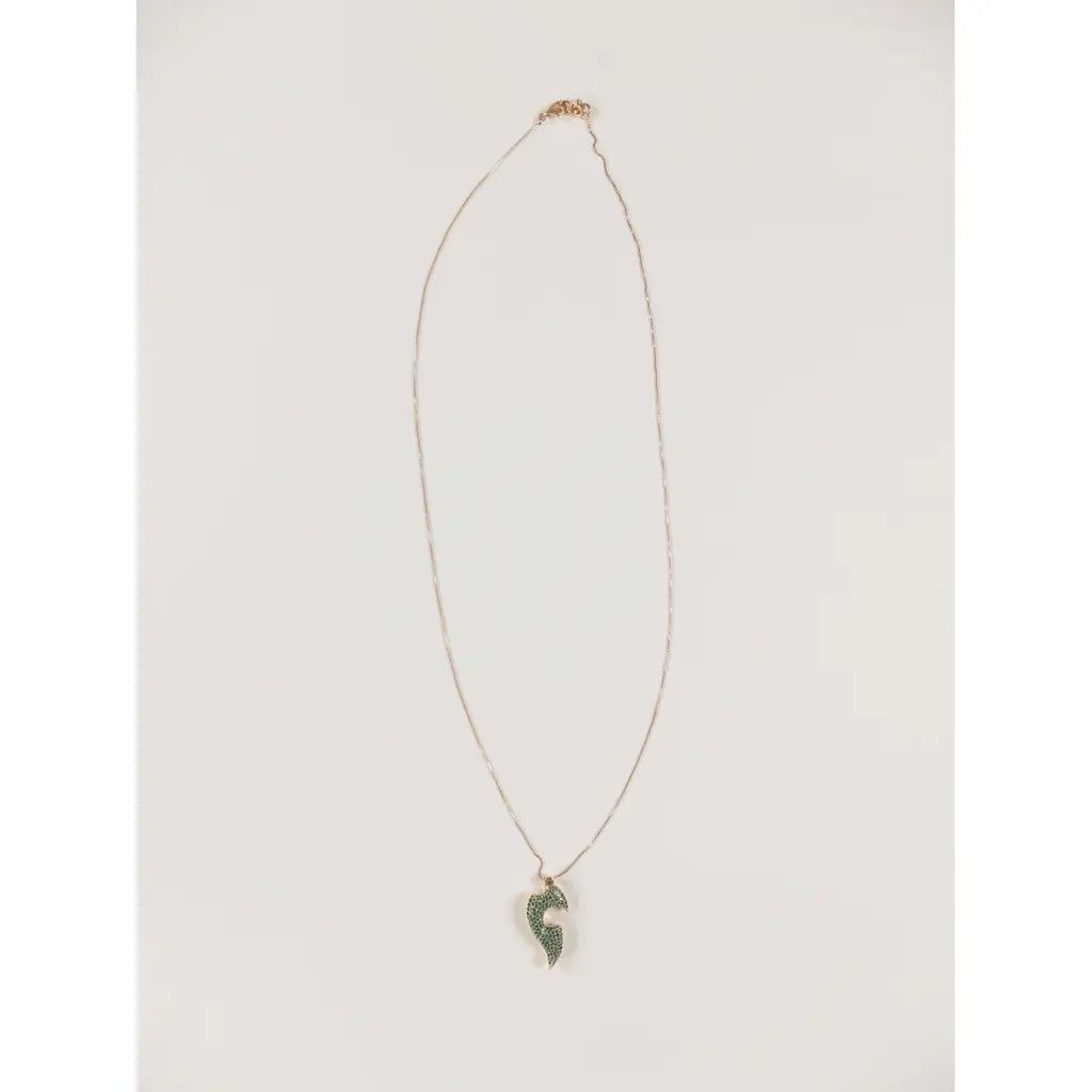 Bottega Veneta o1n1vont1124 Size: OS / Pendant Necklace Gold/Parakeet Size ONE SIZE - 5 Thumbnail