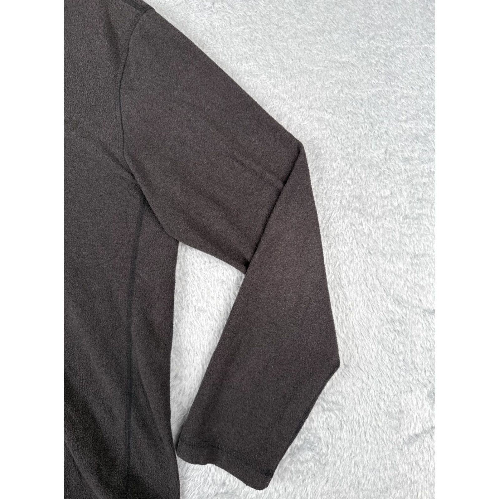 The North Face The North Face Sweater Mens Small Gray Fleece 1/4 Zip 100% Polyester Pullover Size US S / EU 44-46 / 1 - 2 Thumbnail