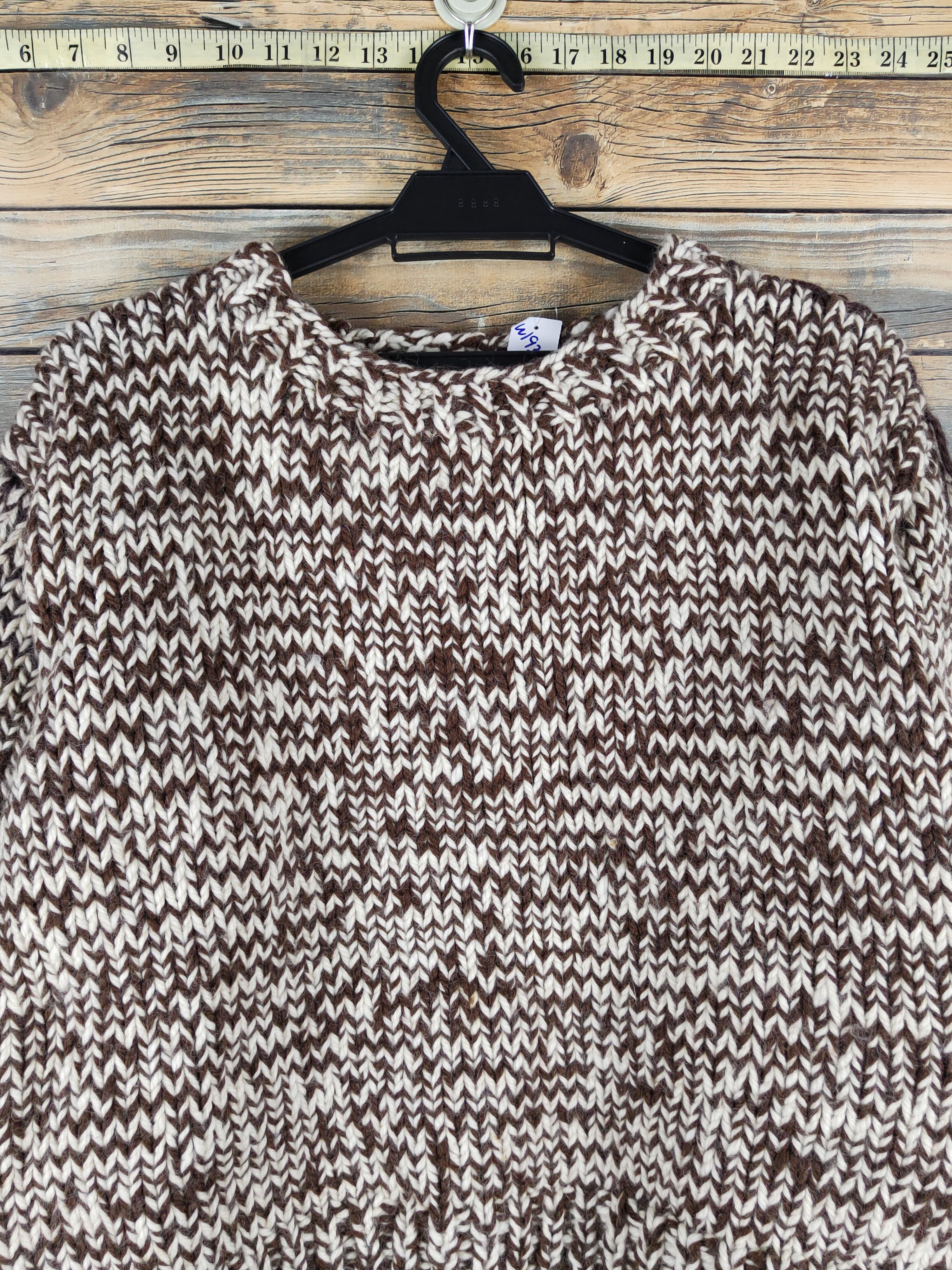 Japanese Brand Japanese Brand Brown Knitwear Crop Tops #W1936 Size M / US 6-8 / IT 42-44 - 2 Thumbnail