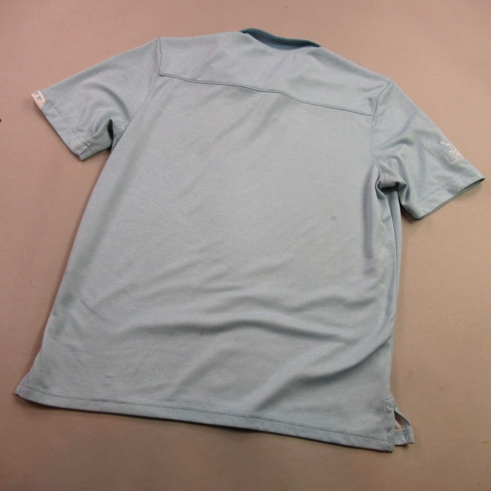 Oakley Oakley Polo Shirt Mens XL Short Sleeve Golfing Lightweight Regular Fit Blue Size US XL / EU 56 / 4 - 6 Thumbnail