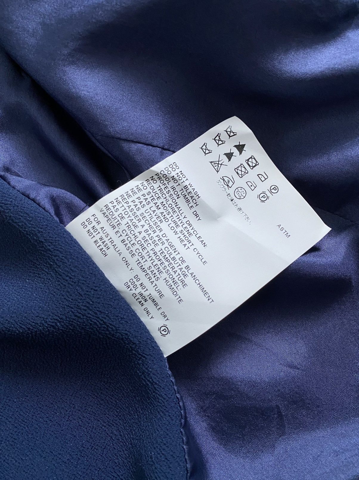 Jil Sander 🫧JIL SANDER SILK BLAZER Vintage Raf Simons Era Size XS / US 0-2 / IT 36-38 - 18 Thumbnail