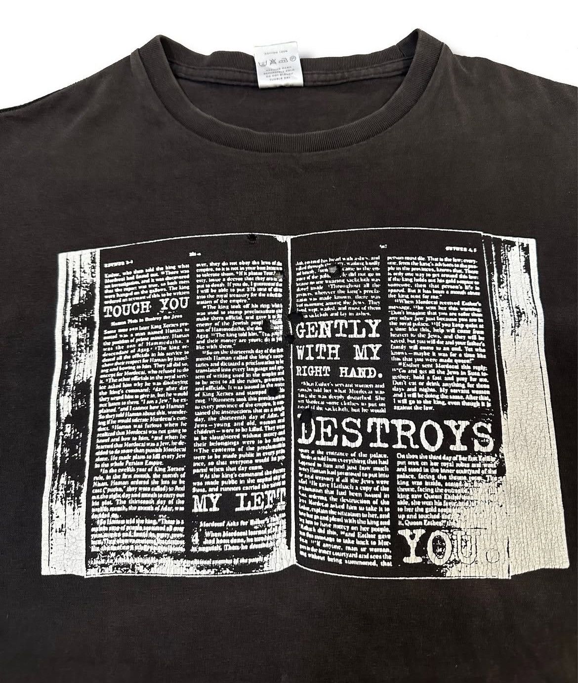 Number (N)ine Number (N)ine Bible Tee SS01 Size US L / EU 52-54 / 3 - 2 Thumbnail