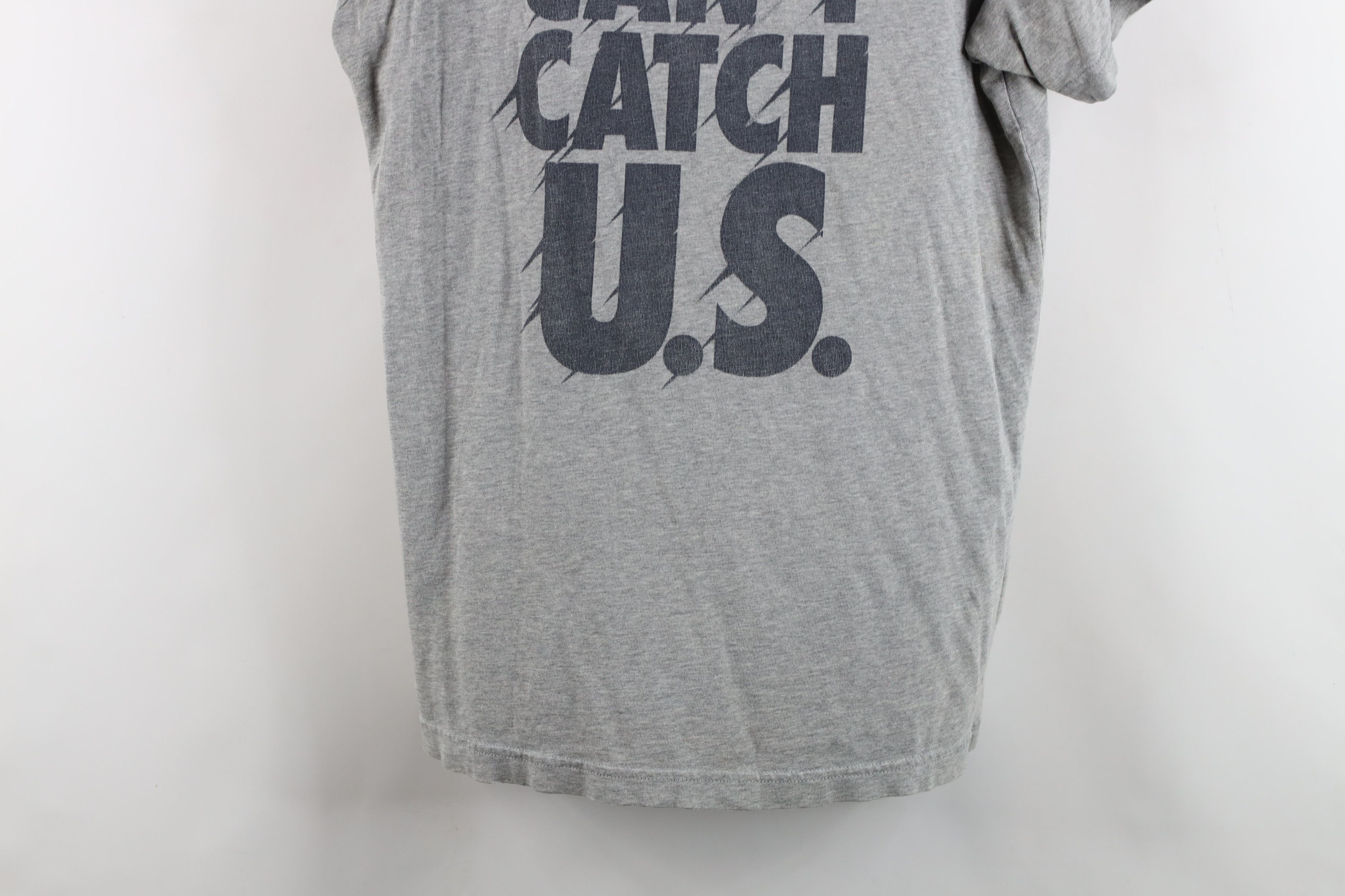 Nike Nike Team USA Soccer Futbol Short Sleeve T-Shirt Gray Size US L / EU 52-54 / 3 - 3 Thumbnail