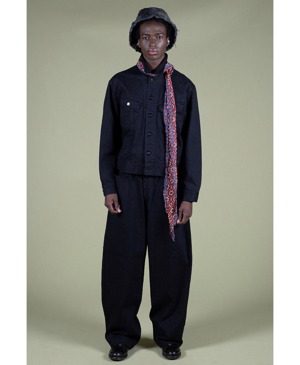 Kapital 32inch Kapital 14oz Black Denim Club Baggy 5P Pants Size US 32 / EU 48 - 15 Thumbnail