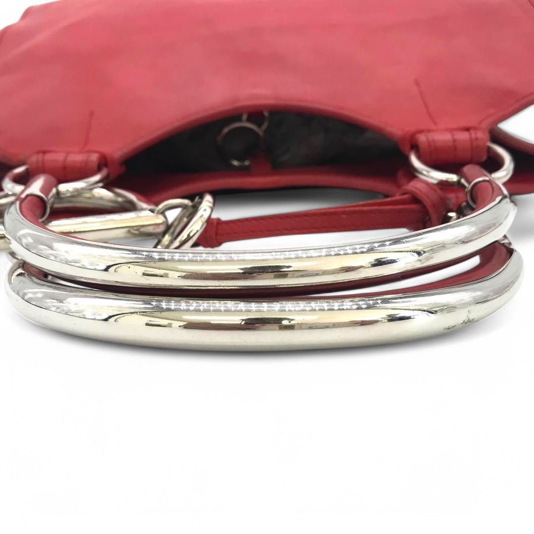 Dior Dior - Handbag Shoulder Bag Leather Nappa Vintage Charm Size ONE SIZE - 5 Thumbnail