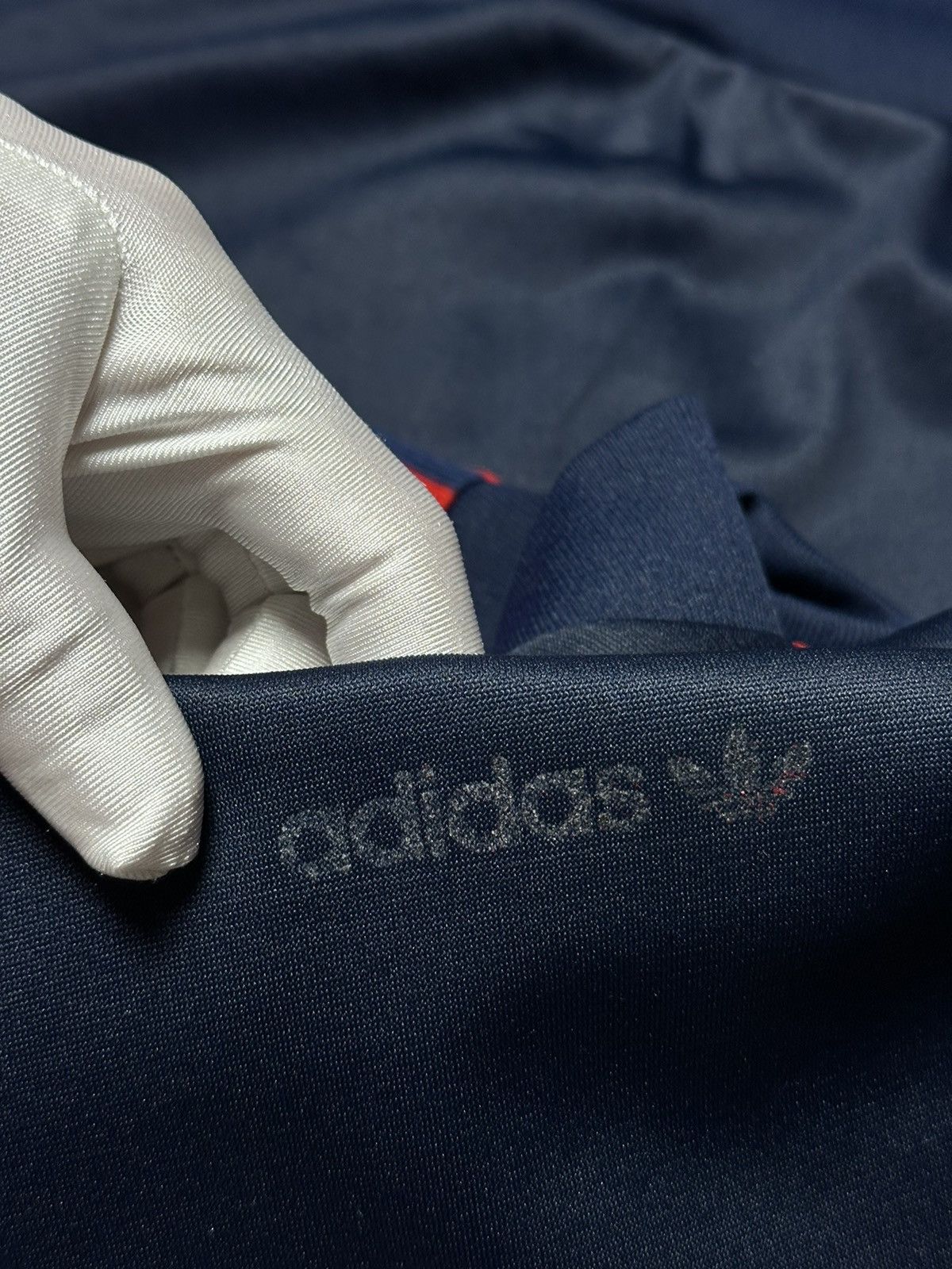 Adidas Vintage Adidas 80s Ventex Track Jacket Bomber Navy Blue Size US M / EU 48-50 / 2 - 6 Thumbnail