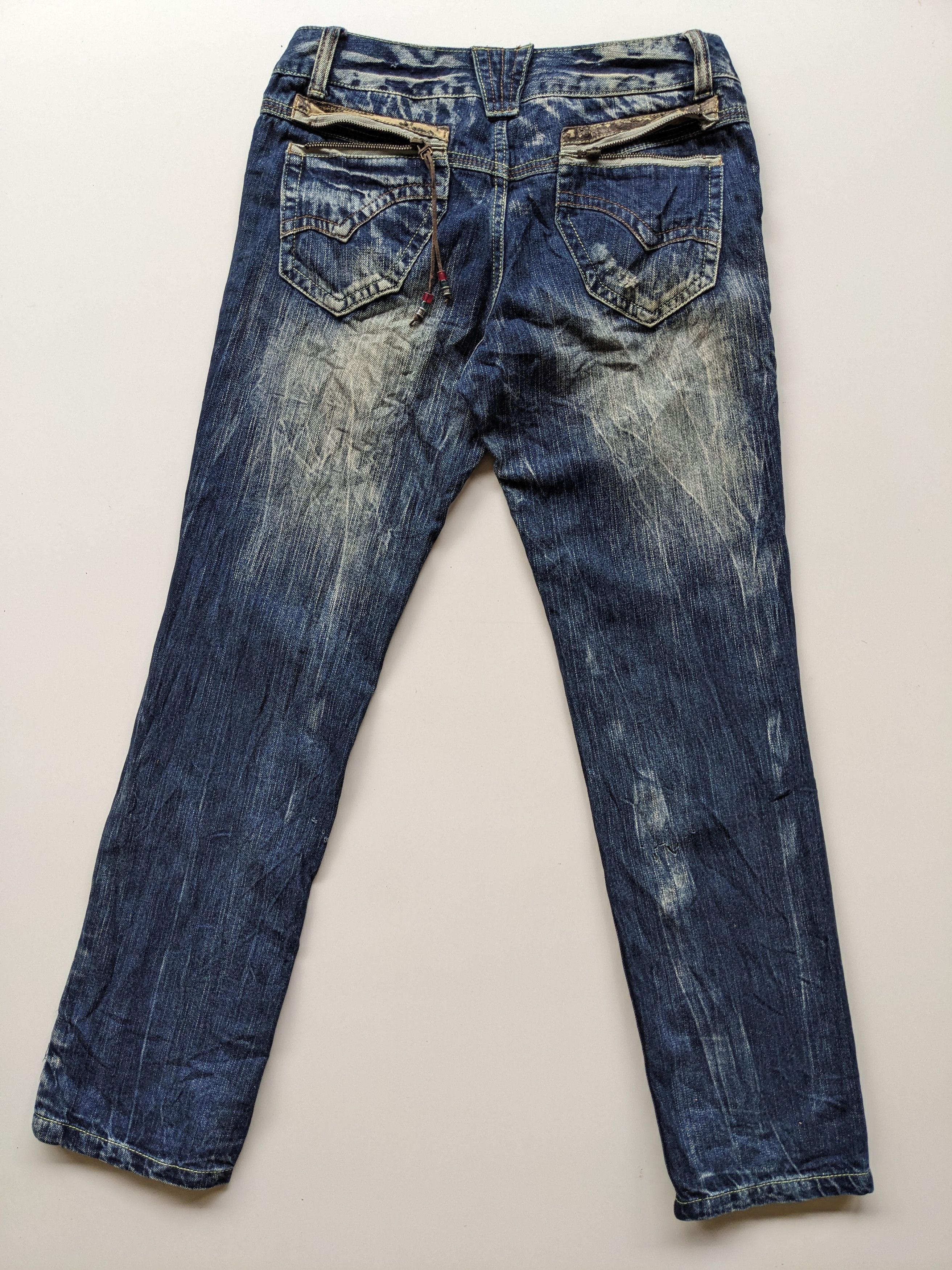 If Six Was Nine × Japanese Brand Blow by Blue faded jeans Size US 30 / EU 46 - 2 Thumbnail