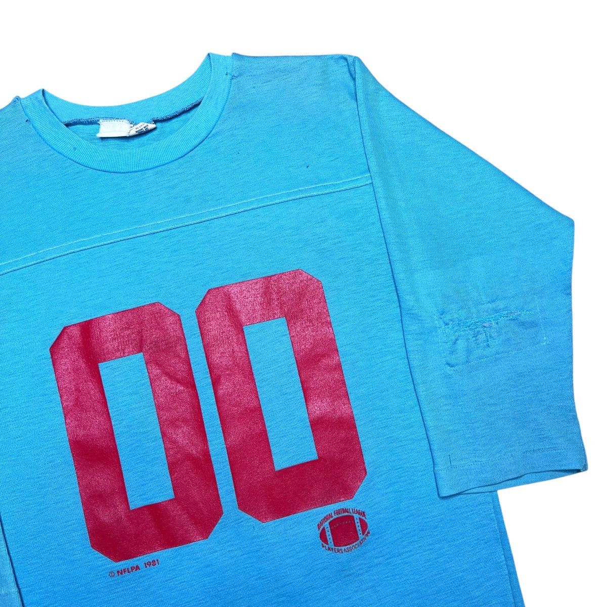 NFL NFL Houston Oilers Ken Burrough Artex Number Graphic Shirt Size US M / EU 48-50 / 2 - 15 Thumbnail