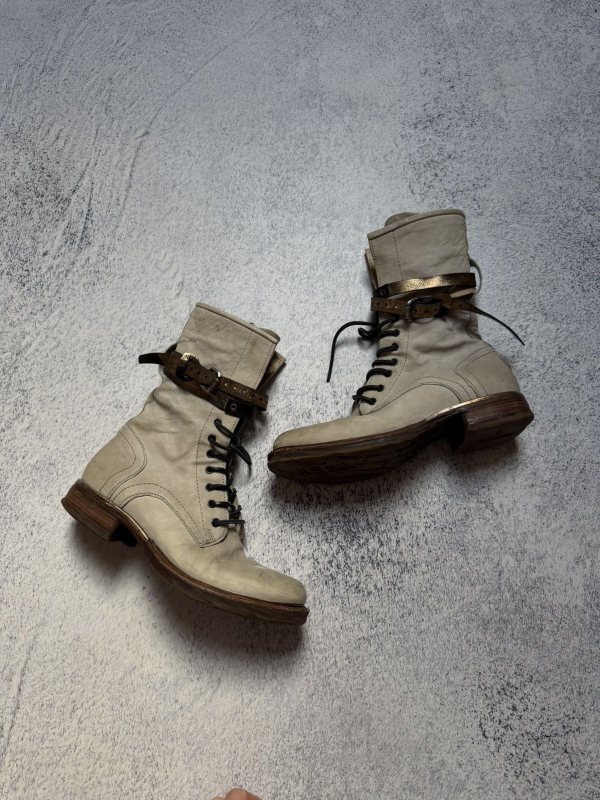A.S.98 Ann Demeulemeester, CCP Style Boots Womens Y2K Opium Awantga Size US 8 / IT 38 - 3 Thumbnail