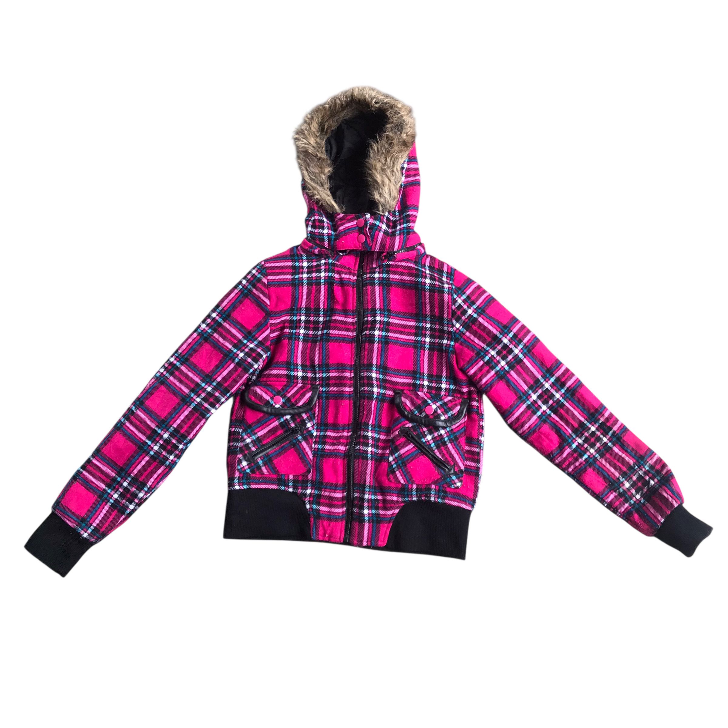 Le Grande Bleu (L.G.B.) Rote Rose Faux Fur Jacket If six was nine / small size Size US S / EU 44-46 / 1 - 1 Thumbnail