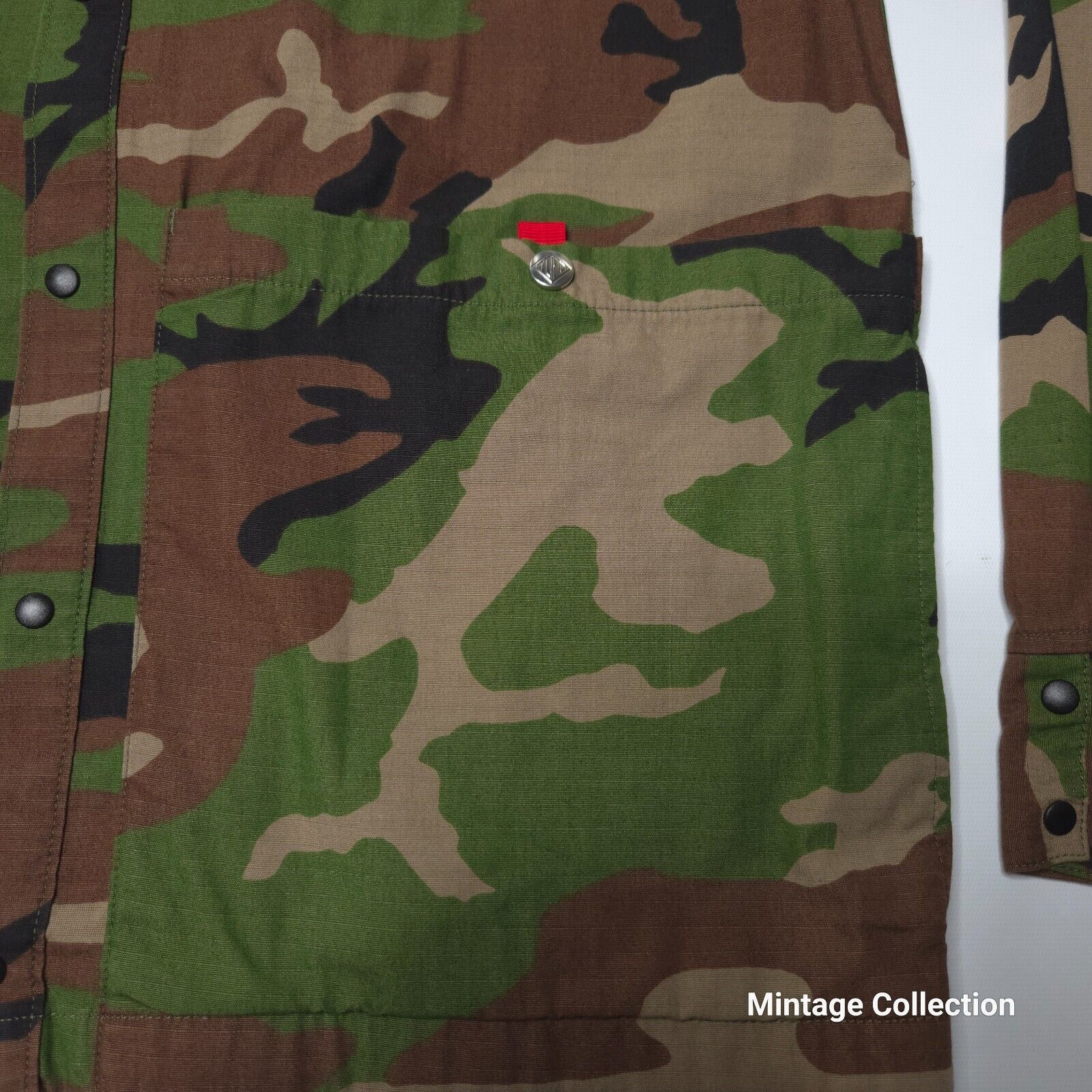 Topo Designs Topo Designs Field Jacket Shirt Military Camo Snap Button L Size US L / EU 52-54 / 3 - 4 Thumbnail