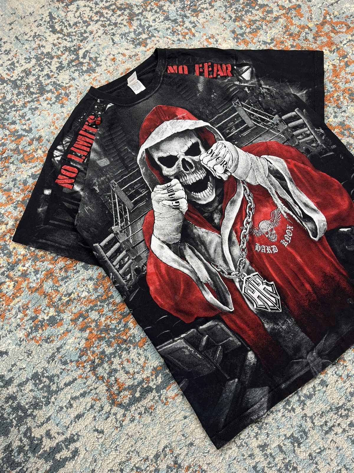 Vintage × WWE Vintage 00s Crazy Hard Knox all over print tee y2k Size US L / EU 52-54 / 3 - 3 Thumbnail