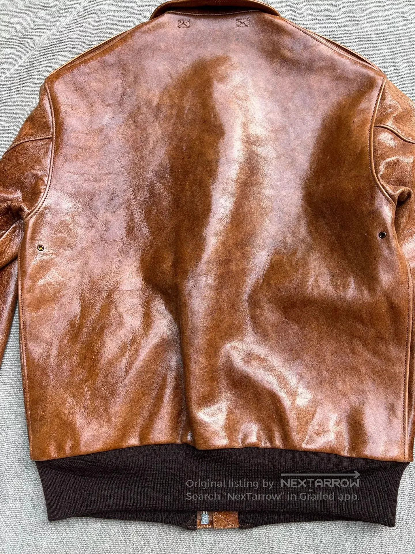 The Real McCoy's Real Mccoy Hand-Dyed A-2 Jacket. Size US M / EU 48-50 / 2 - 9 Thumbnail