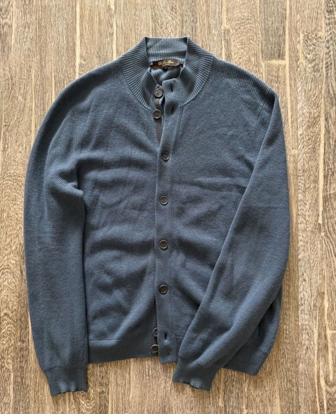Loro Piana Loro Piana Cashmere Silk Button Detail Cardigan Sweater Size US M / EU 48-50 / 2 - 1 Thumbnail
