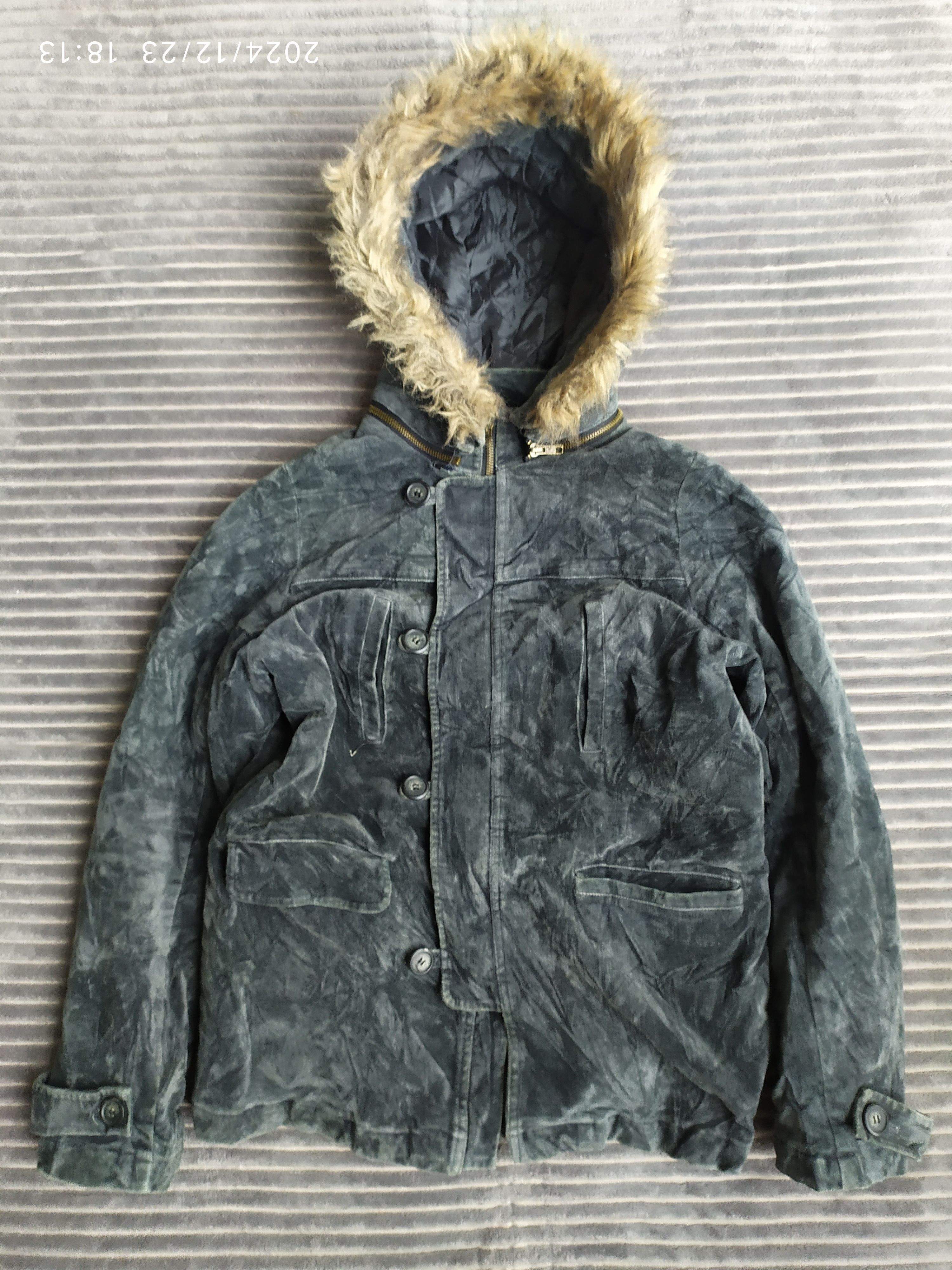 If Six Was Nine × Japanese Brand × Le Grande Bleu (L.G.B.) Japanese brand If Six Was Nine Style Jacket Fur Hoodie Size US S / EU 44-46 / 1 - 1 Thumbnail