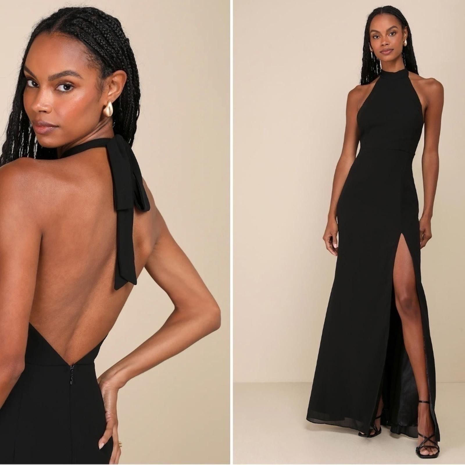 Lulus LULU's Sexy Prom Wedding Bridesmaid Elegant Maxi Size M / US 6-8 / IT 42-44 - 3 Thumbnail