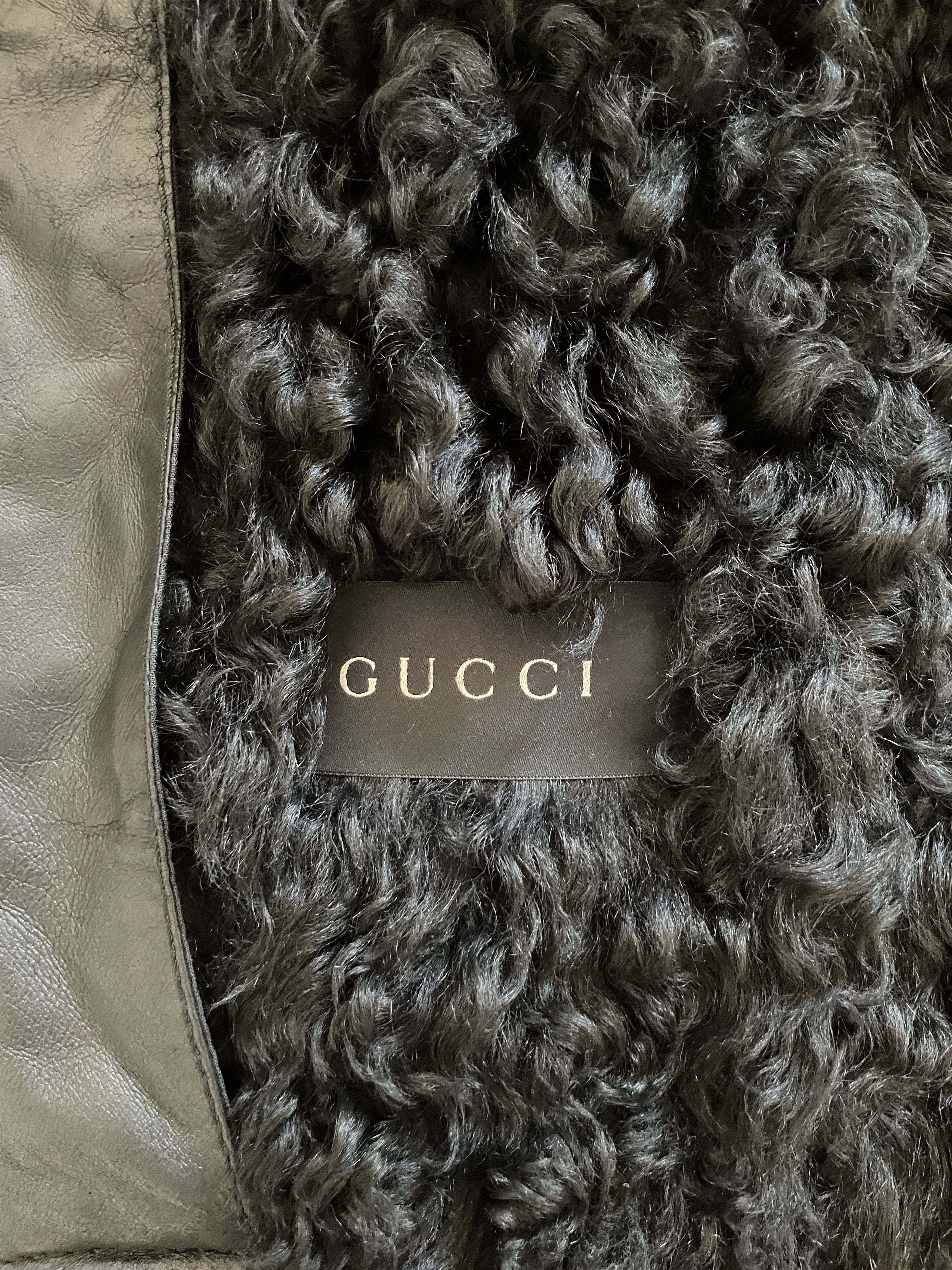 Gucci Shearling and Leather A/W '01 Coat Size US L / EU 52-54 / 3 - 19 Thumbnail