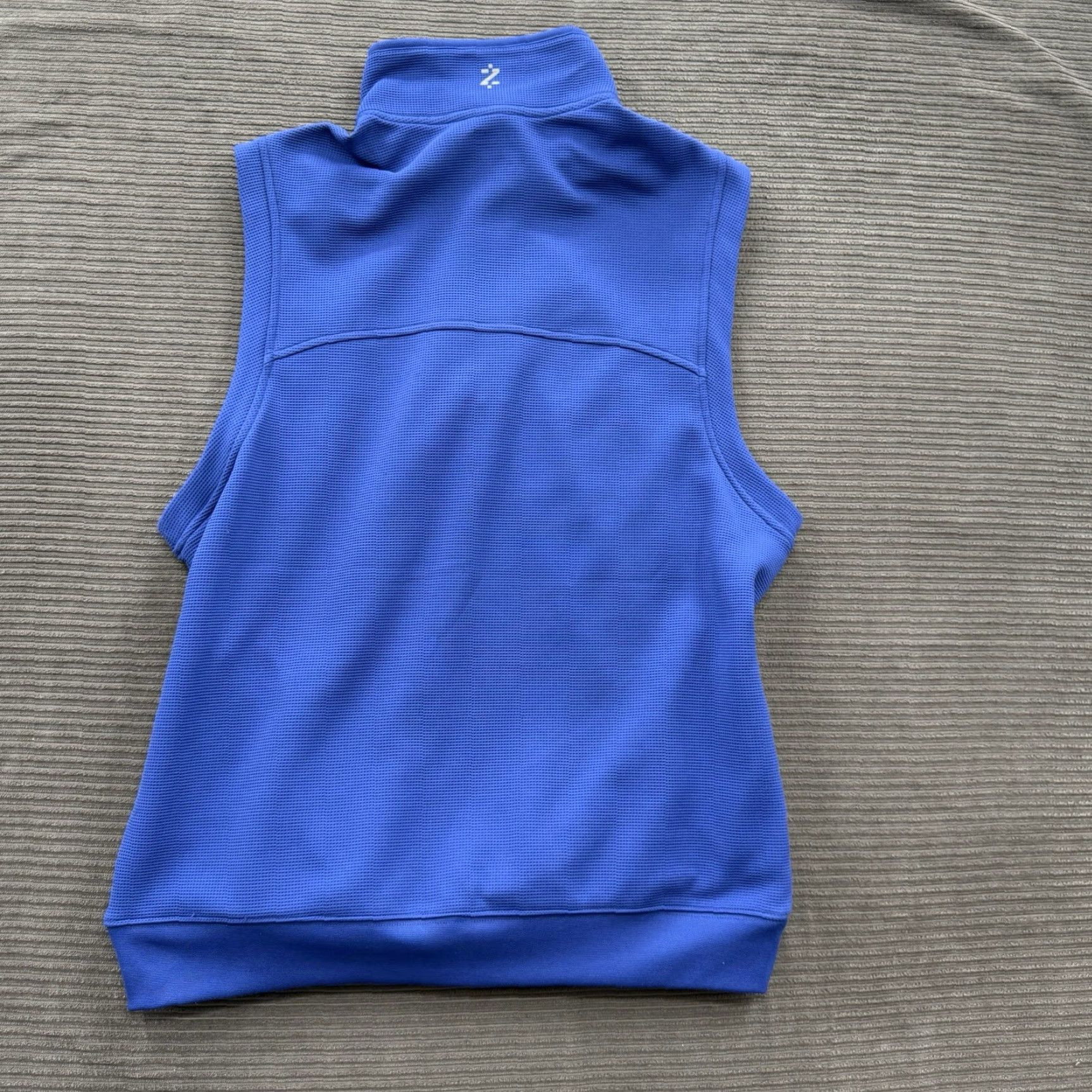 Izod IZOD Vest Men Large Blue Polyester Golf Windbreaker Full Zip Pockets Outdoor Athletic Shirt Size US L / EU 52-54 / 3 - 2 Thumbnail